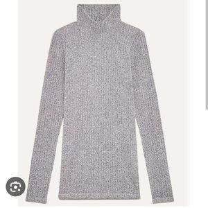 WILFRED Buswell Ribbed Mock Turtleneck